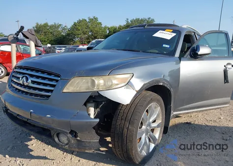 2004 Infiniti Fx45 из США, поврежденный, VIN JNRBS08W74X402851